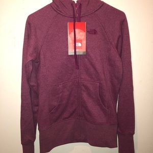 Pink North Face Zip-up